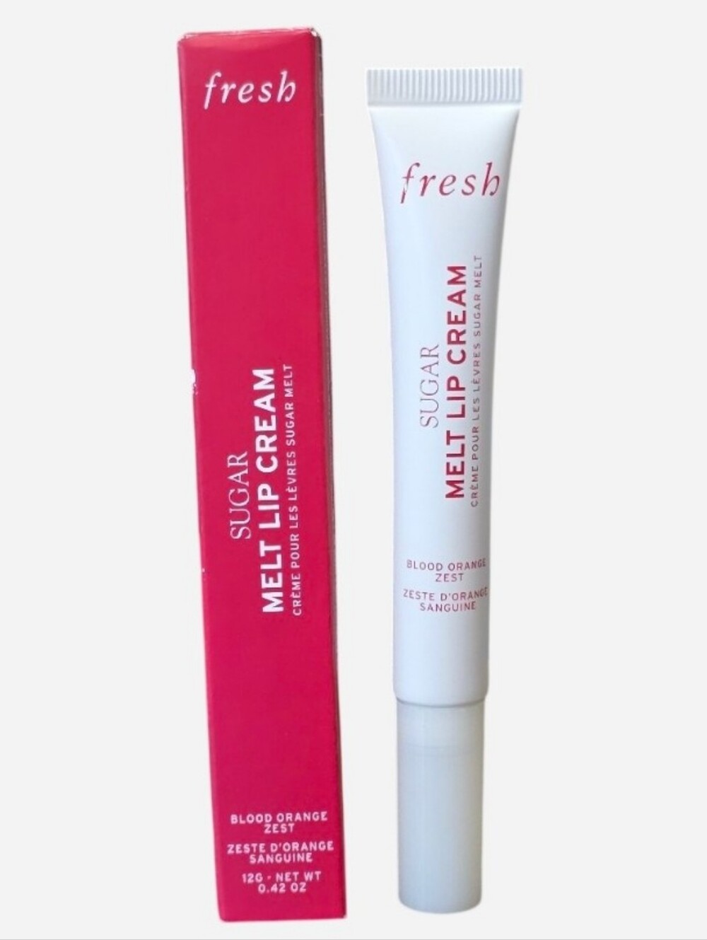 fresh Sugar Melt Lip Cream – Blood Orange Pink